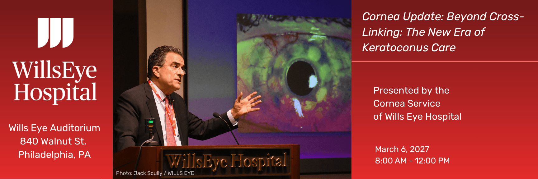 Cornea Update: Beyond Cross-linking: The New Era of Keratoconus Care Banner
